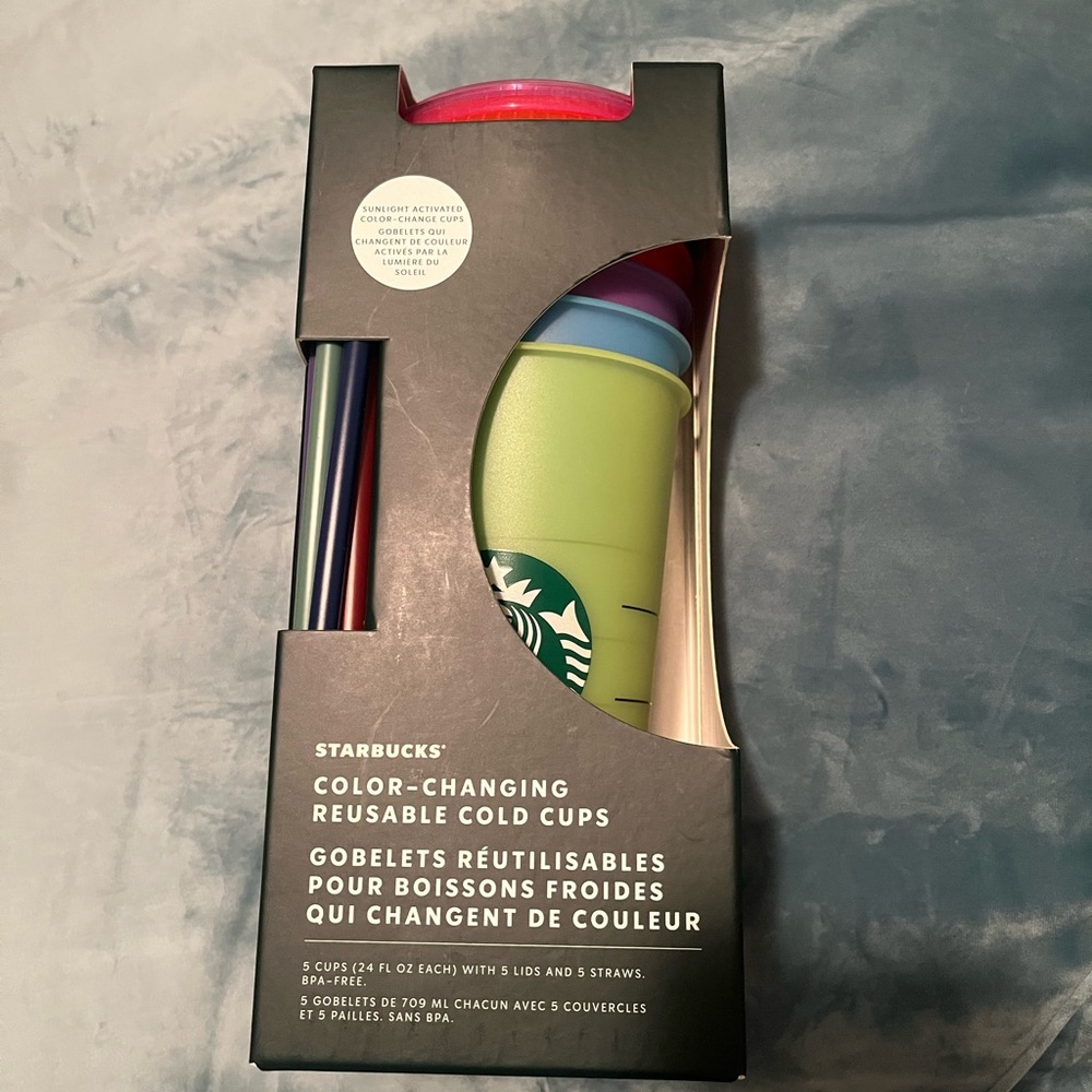 Starbucks Color Changing Cold Cups